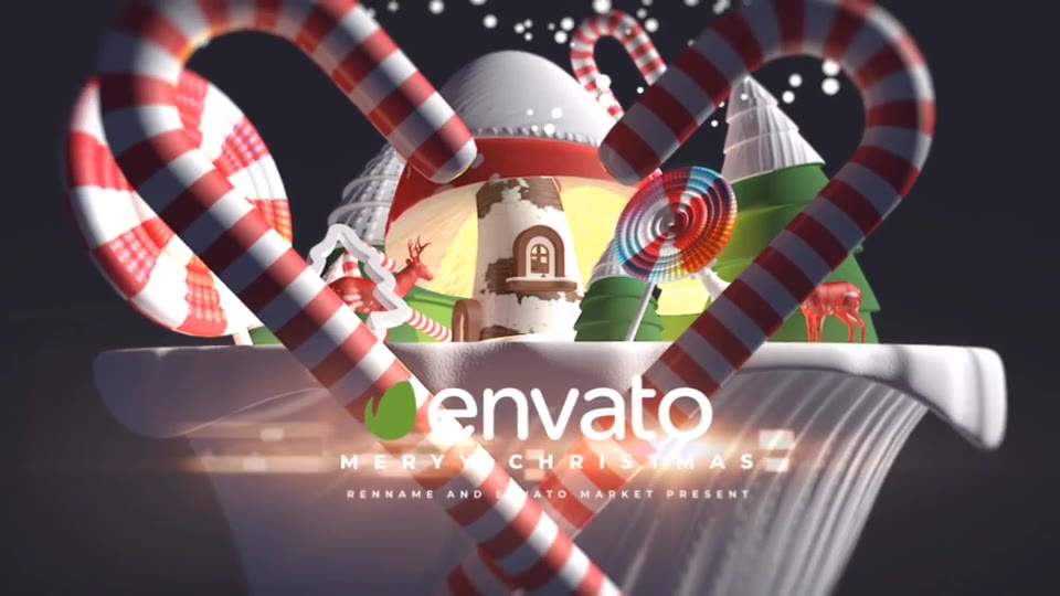 3d Cartoon Christmas Logo Videohive 29348492 After Effects Image 7