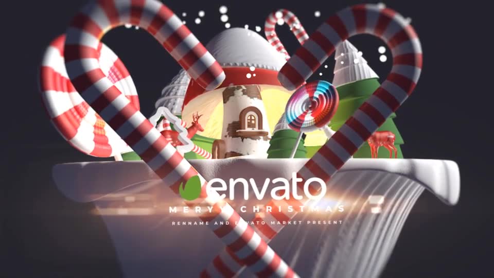 3d Cartoon Christmas Logo Videohive 29348492 After Effects Image 8