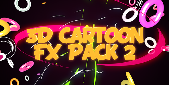 3D Cartoon FX Pack 2 - Download Videohive 8216354