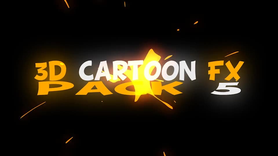 3D Cartoon FX Pack 5 - Download Videohive 10050950