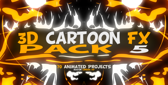 3D Cartoon FX Pack 5 - Download Videohive 10050950