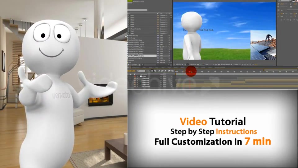 3D Character To Promote Your Product or Service - Download Videohive 1841479