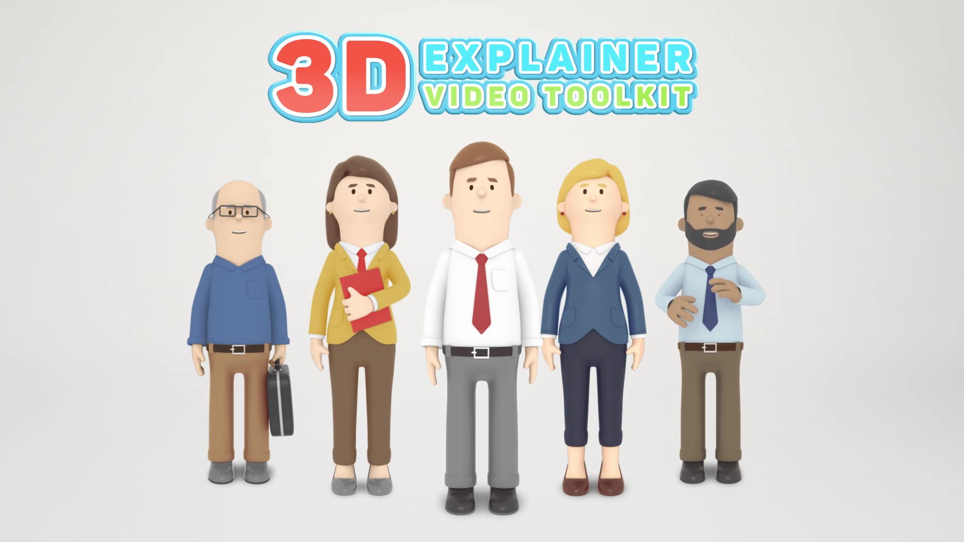 3D Characters Explainer Toolkit Videohive 26491556 After Effects Image 2