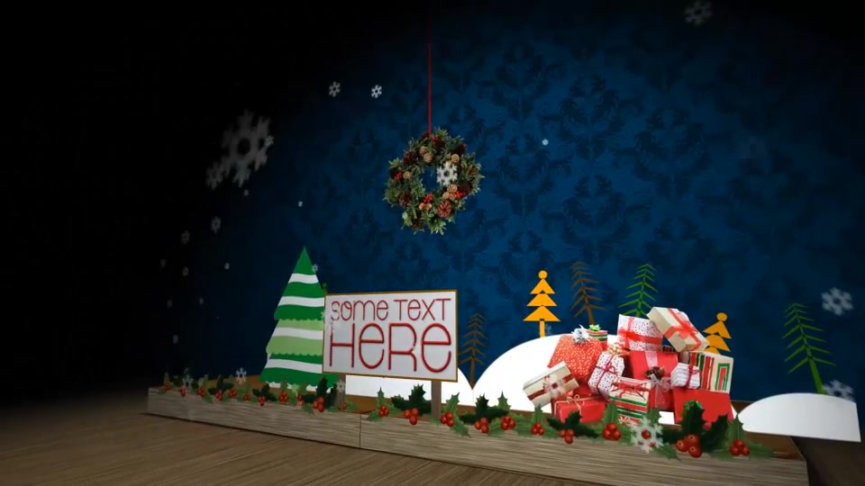 3D Christmas Book Opener Videohive 9828935 After Effects Image 10