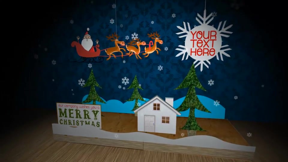 3D Christmas Book Opener Videohive 9828935 After Effects Image 3