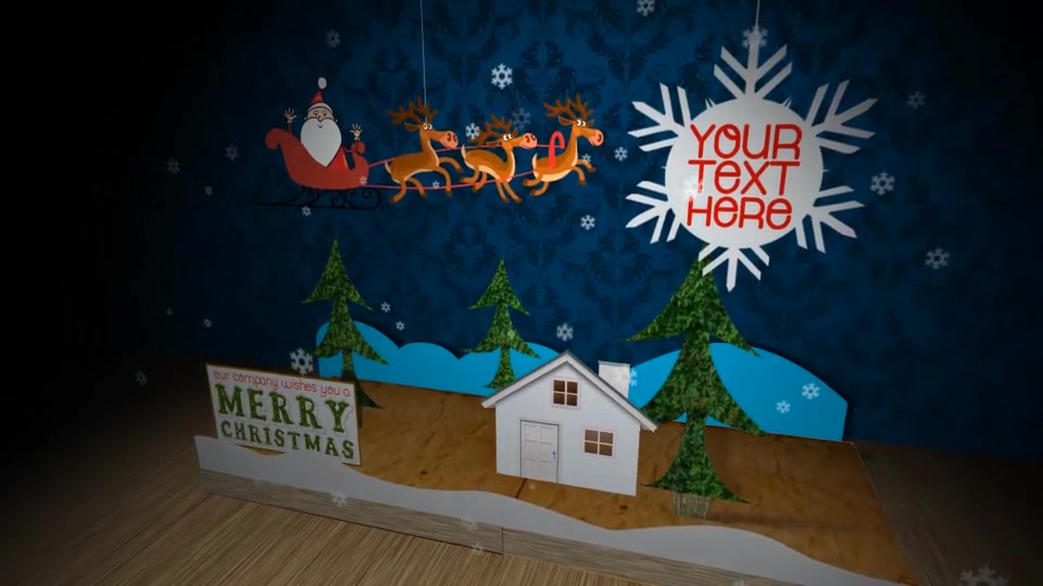 3D Christmas Book Opener Videohive 9828935 After Effects Image 4