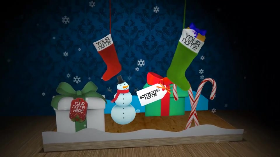 3D Christmas Book Opener Videohive 9828935 After Effects Image 6