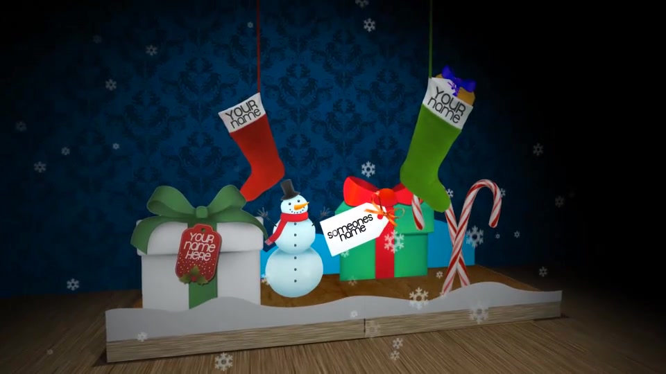 3D Christmas Book Opener Videohive 9828935 After Effects Image 7