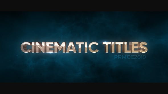 3D Cine Titles - 26070586 Download Videohive