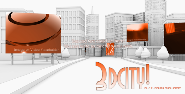 3d City animation Fly Through Showcase - Download Videohive 86446