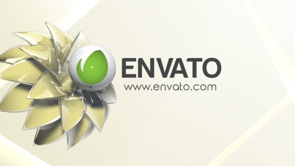 3D Clean Flower Logo - Download Videohive 12416804