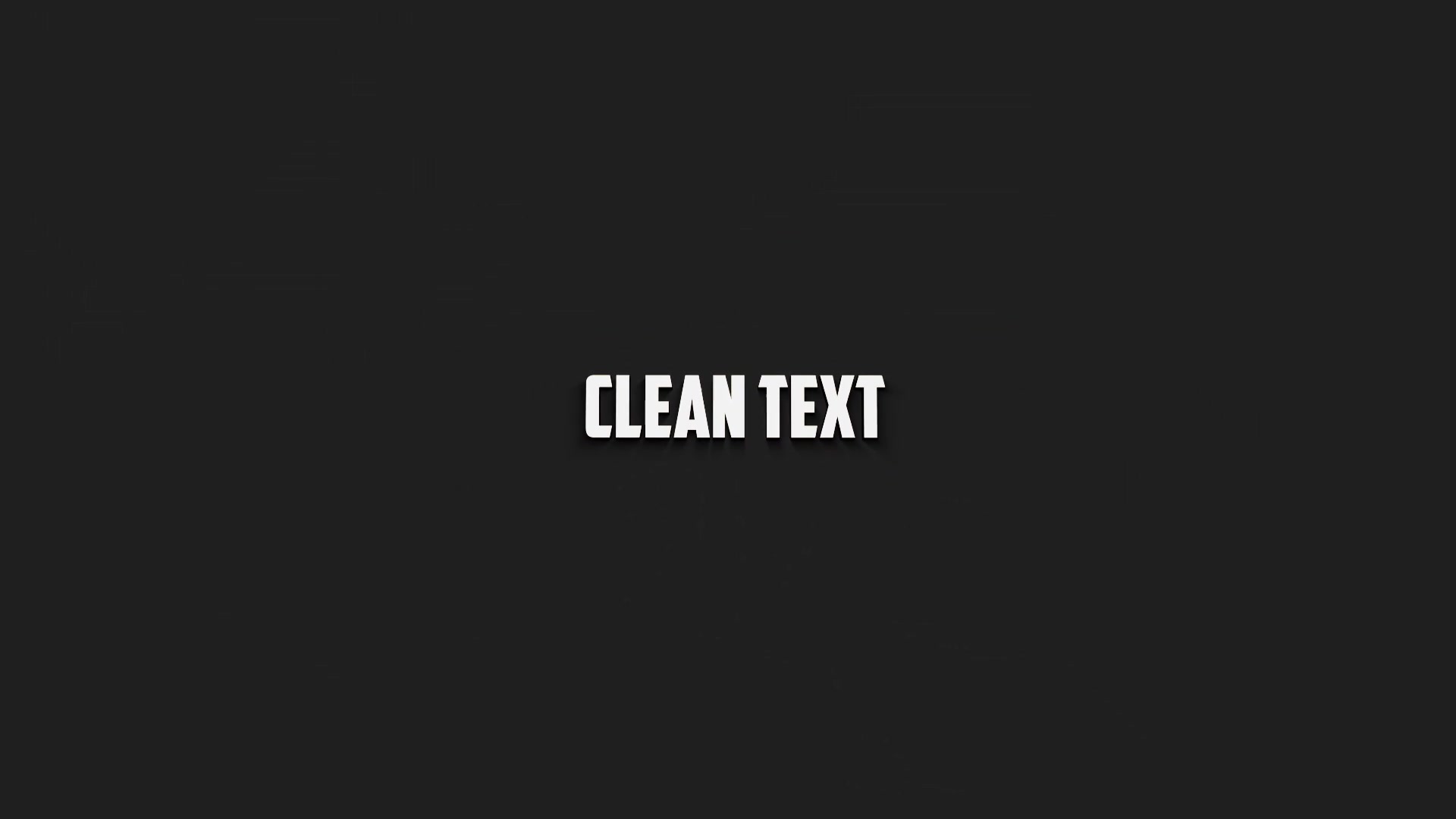 3D Clean Text Animation Videohive 30253402 Premiere Pro Image 7