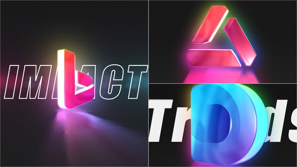 3D Color Logo Intro - 32496087 Download Videohive