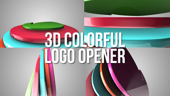 3D Colorful Logo Opener - Download Videohive 16317681