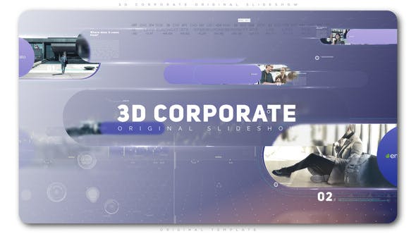 3D Corporate Original Slideshow - 22921781 Videohive Download