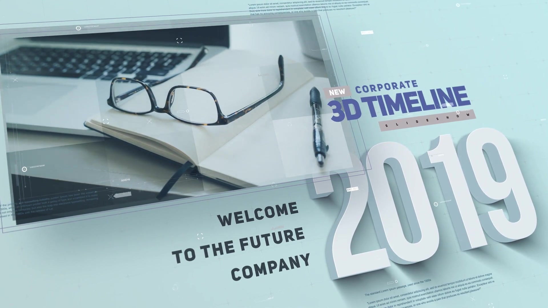 3D Corporate Timeline Slideshow Videohive 26441046 Premiere Pro Image 12