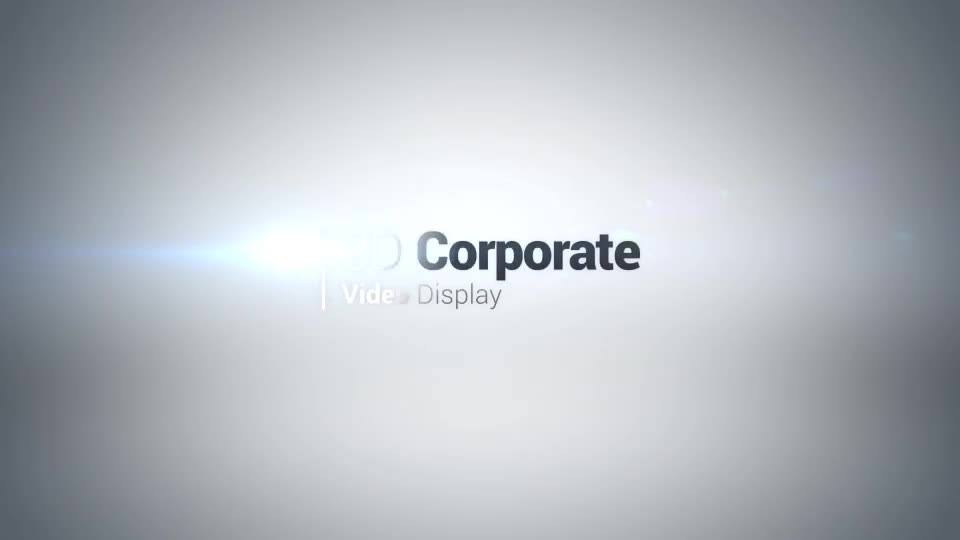 3D Corporate Video Display - Download Videohive 7200142