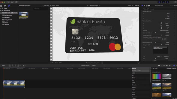 3D Credit Card Builder - Download Videohive 18728527