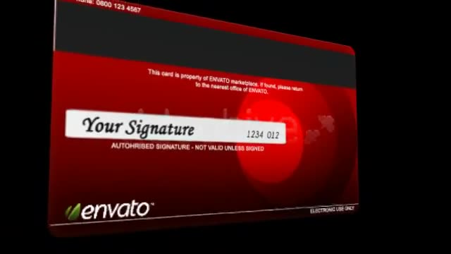 3D credit card - Download Videohive 103825