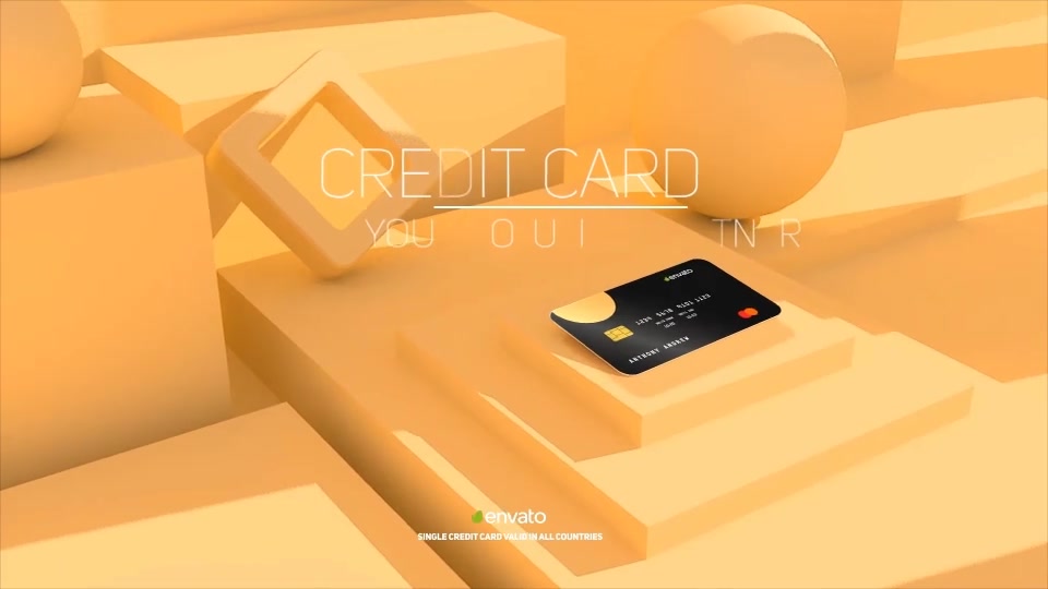 3D Credit Card Videohive 34026325 After Effects Image 3