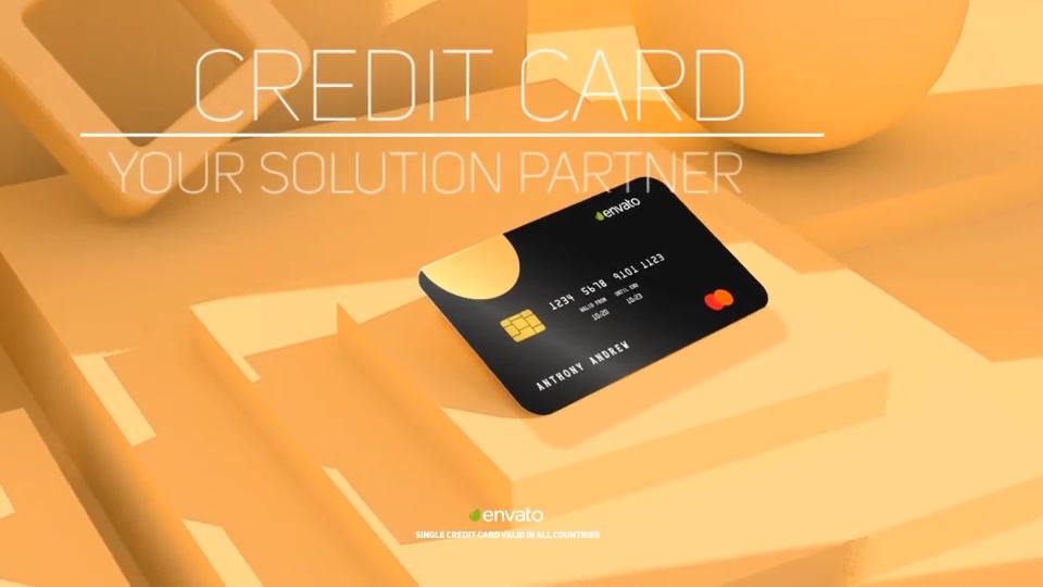 3D Credit Card Videohive 34026325 After Effects Image 4