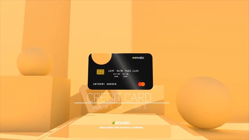 3D Credit Card Videohive 34026325 After Effects Image 7