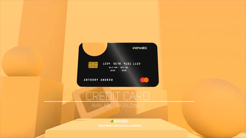 3D Credit Card Videohive 34026325 After Effects Image 8