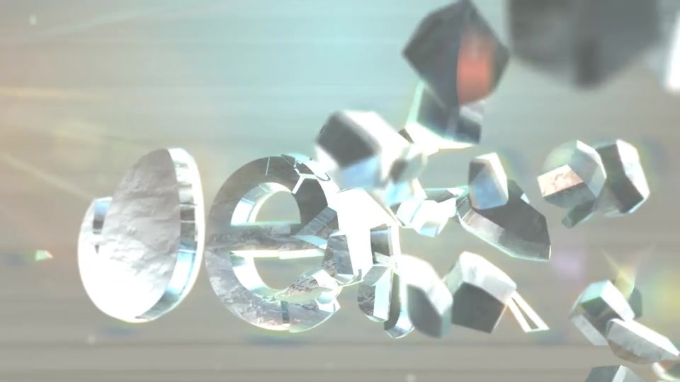 3D Crystal And Diamond Shatter Logo Videohive 8026025 After Effects Image 4