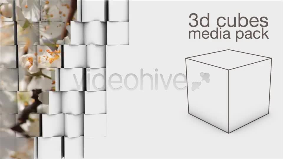 3d Cubes Media Pack - Download Videohive 3196188