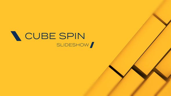 3D Cubes Spin Slideshow MOGRT - Videohive 34068281 Download
