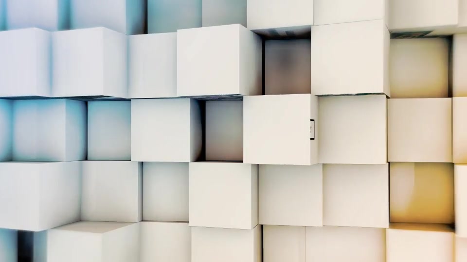 3D Cubes Wall Slideshow in 4K - Download Videohive 21136123