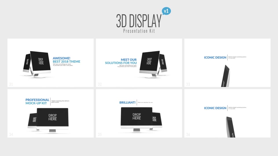 3d Display Presentation Kit v2 Videohive 21224614 After Effects Image 13