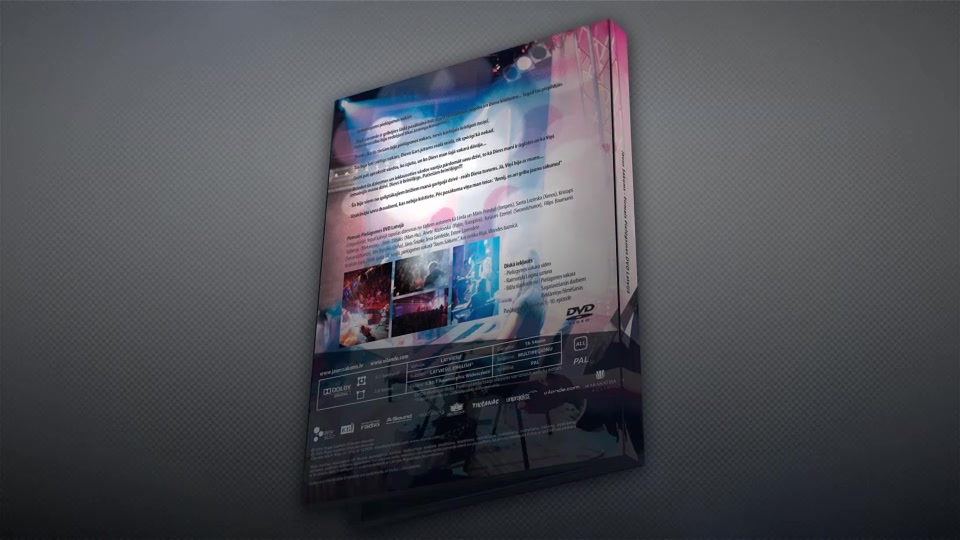 3D DVD Cover Mock-up - After Effects Project (VideoHive) » free