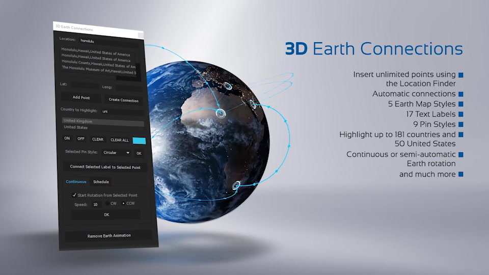 3D Earth Connections Videohive 23573012 After Effects Image 12
