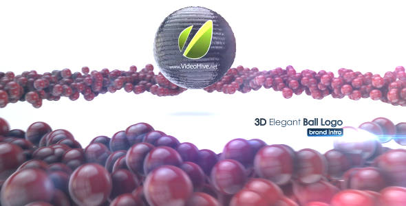 3D Elegant Ball Logo - Download Videohive 7067263
