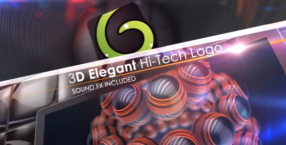 3D Elegant Hi Tech Logo - Download Videohive 7083596