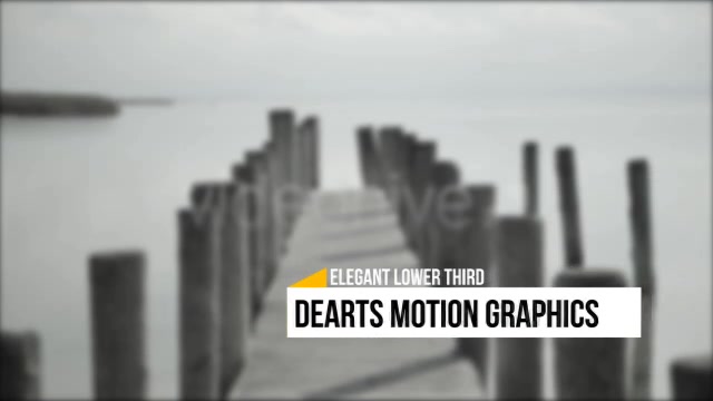 3D Elegant Lower Third Videohive 7612588 After Effects Image 6
