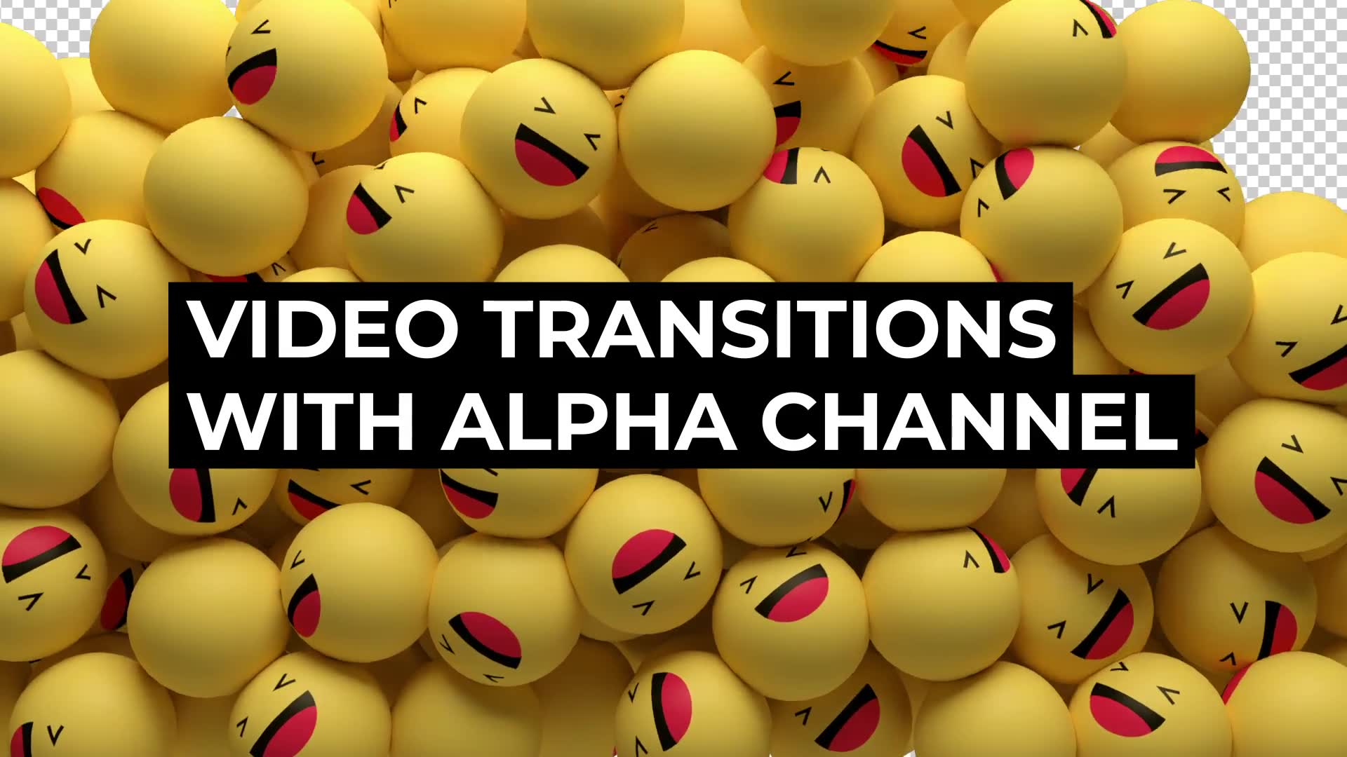 3D Emoticons Transitions for Premiere Pro Videohive 34340096 Premiere Pro Image 3