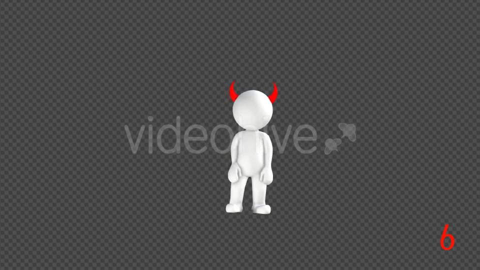3D Evil Puppet Animations 6 Pack - Download Videohive 19358794