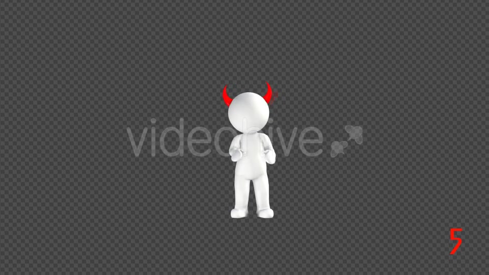 3D Evil Puppet Animations 6 Pack - Download Videohive 19358794