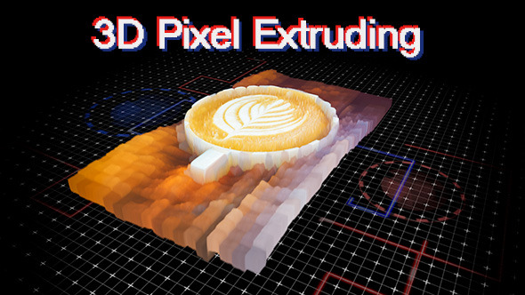 3D Extrude Pixel Slideshow - Download Videohive 13706603