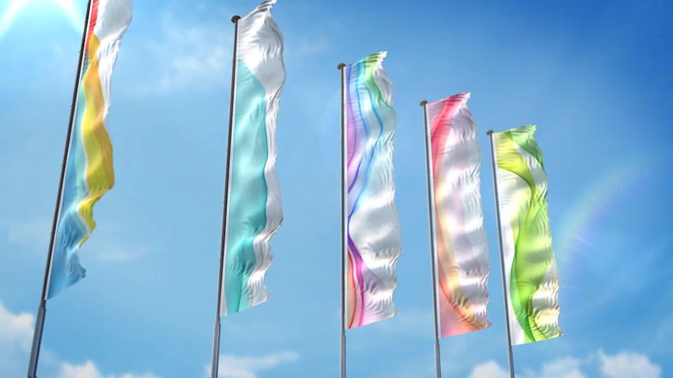 3D Flag Collection - Download Videohive 20317622