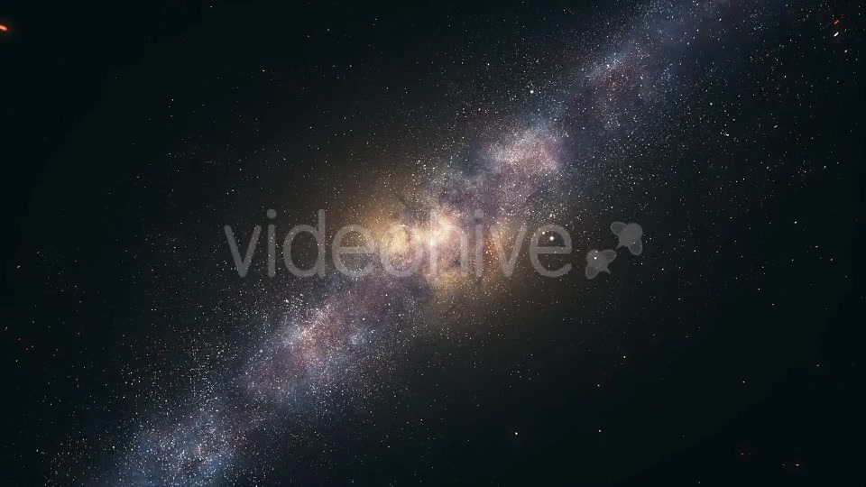 3D Galaxy | Journey Close To Galactic Center 4K - Download Videohive 19277417