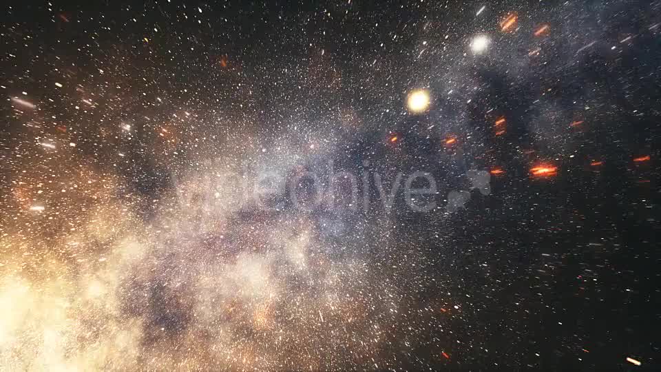 3D Galaxy Passing Through 4K - Download Videohive 19001116