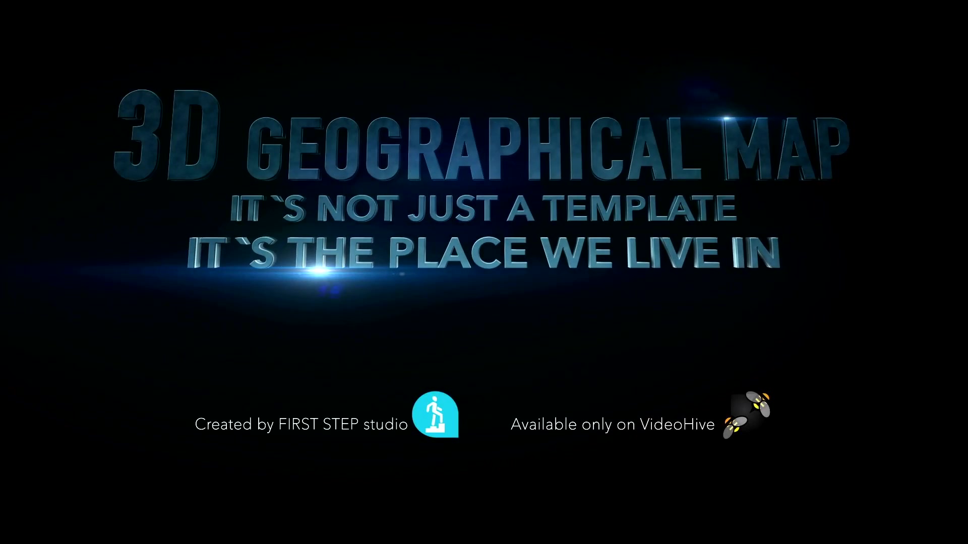 3D Geographical Map - Download Videohive 19114981