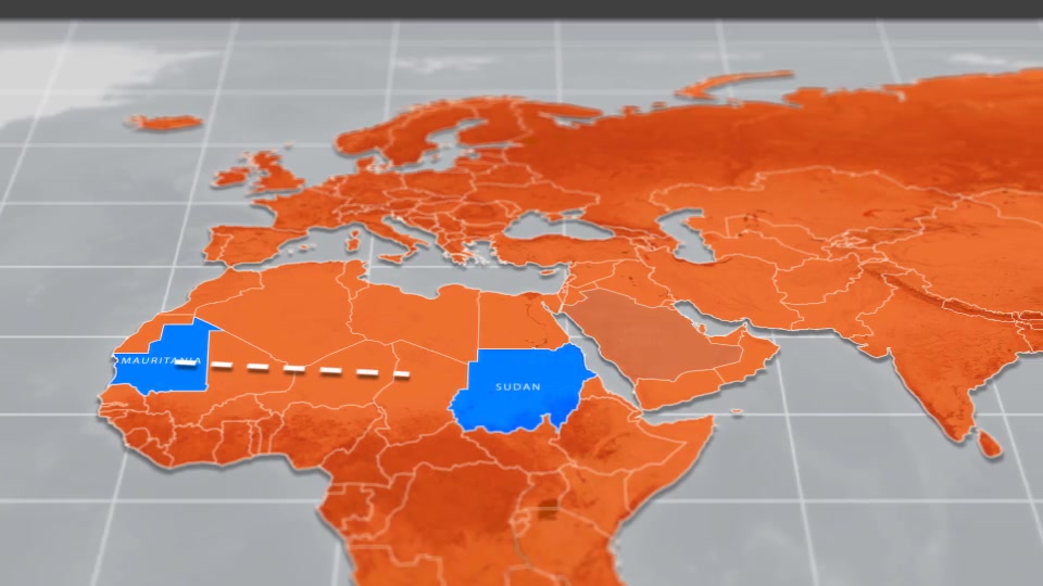 3D Geopolitical World Map - Download Videohive 13470659
