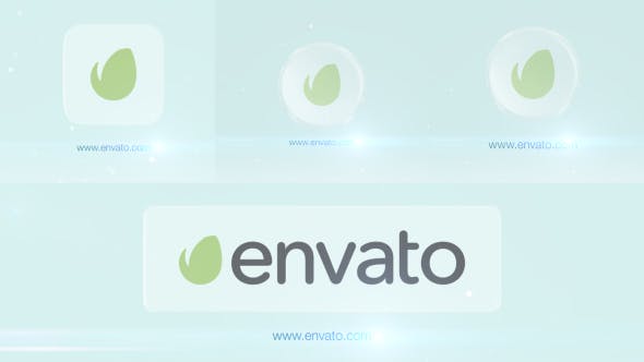 3D Glass Logo Reveal Pack - 14637226 Download Videohive