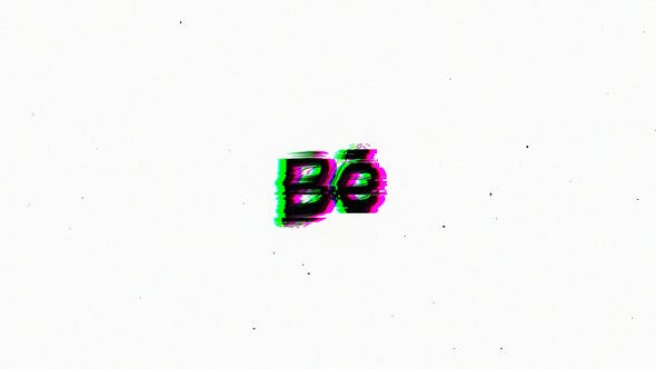 3D Glitch Logo - Videohive Download 30808693