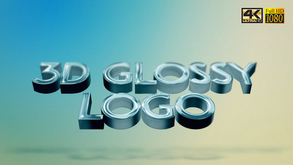 3D Glossy Logo - Download Videohive 23053592