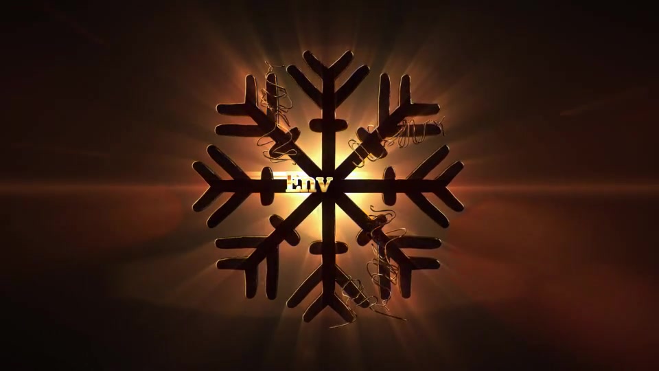 3D Gold Christmas | Titles Opener - Download Videohive 19104526